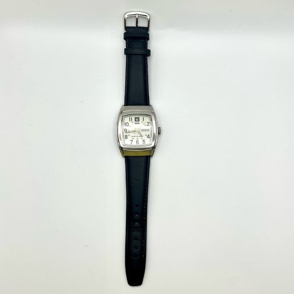 Unisex US Army Rectangular All Stainless Steel Watch Working - Picture 9 of 9